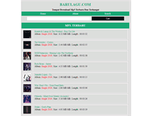 Tablet Screenshot of barulagu.com